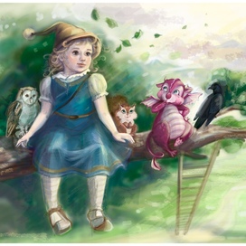 Доработка иллюстрации к альбому