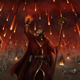 Огненный дождь