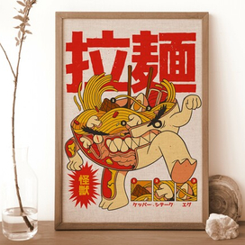 Рентген Схема Рамена - Ramen X-Ray Scheme