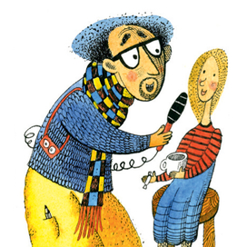 Е. Амбросова, "Такие нужные люди". Для журнала "Костер"