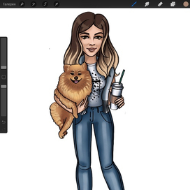 Иллюстрация для печати на чехле