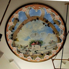 Роспись потолка ( пространство )