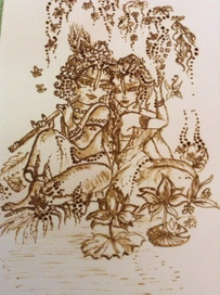 Мехенди на бумаге