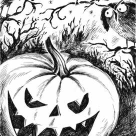 Inktober 2020. Зубы