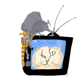 По телику одна политика!