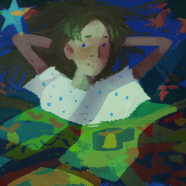 В свежей постели