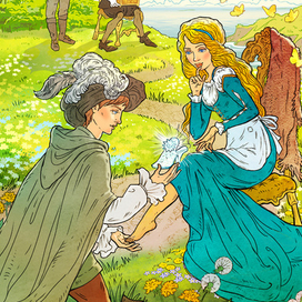 Примерка туфельки