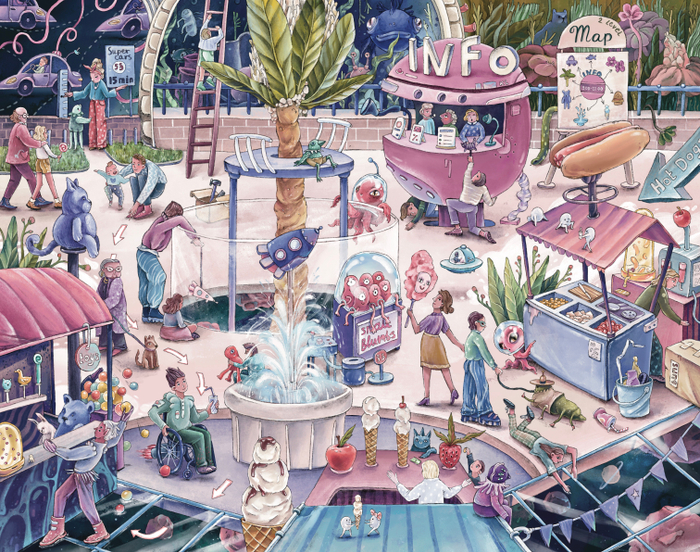 На космической станции в 3034