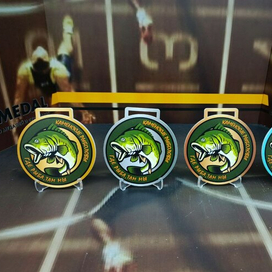 Медаль рыбаку