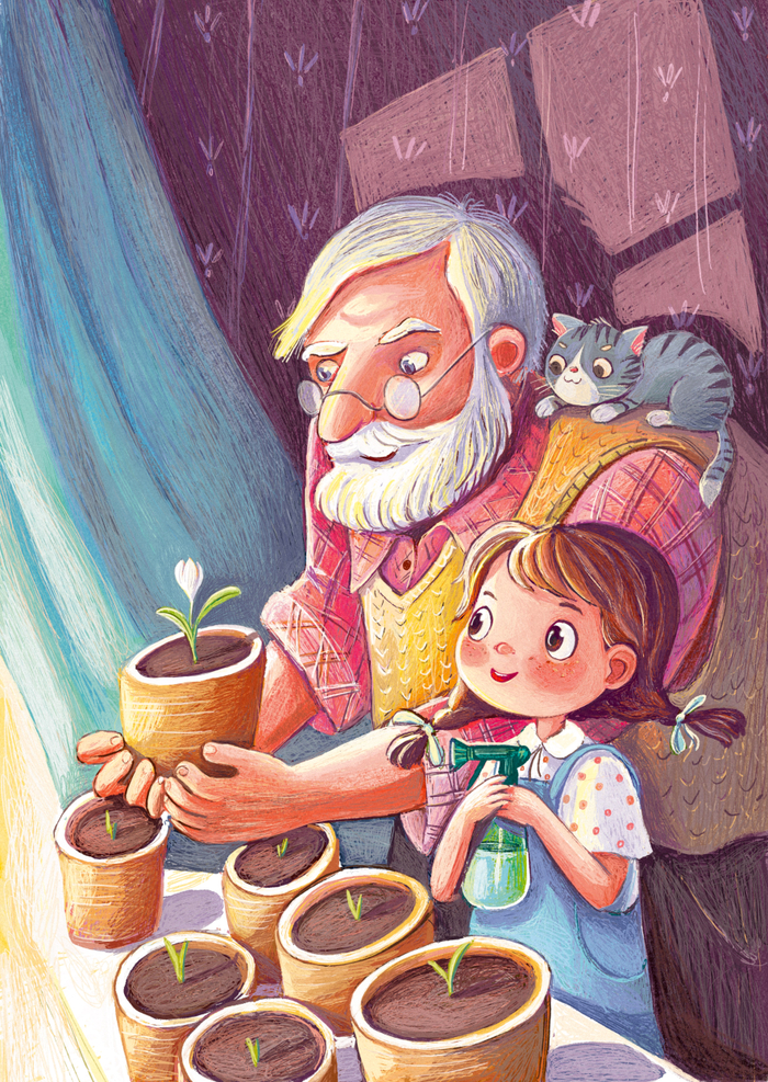 Первый цветок 