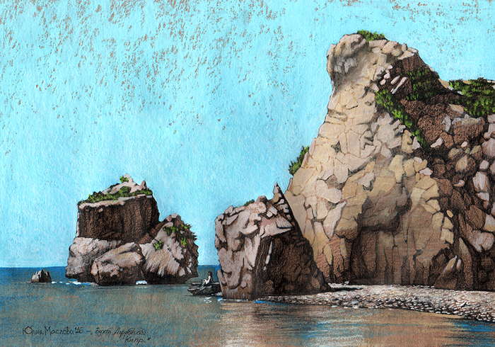 Бухта Афродиты. Кипр