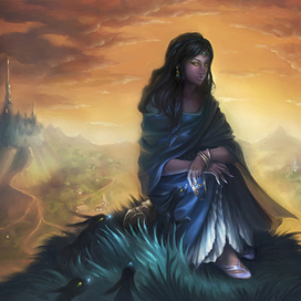 Девушко с кролегами