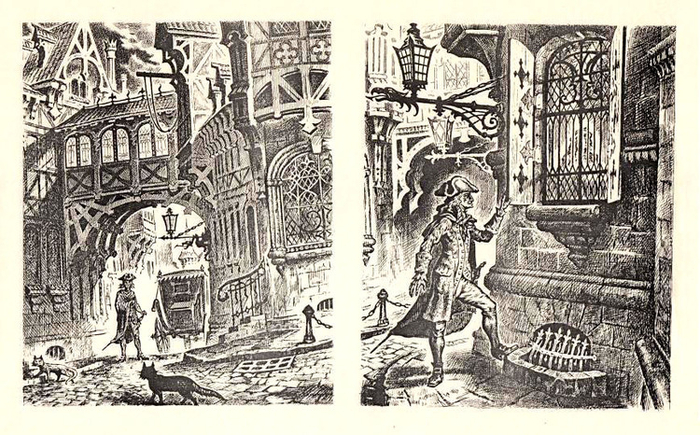 разворотная иллюстрация к ДОЧЕРИ РЕГЕНТА-А.Дюма