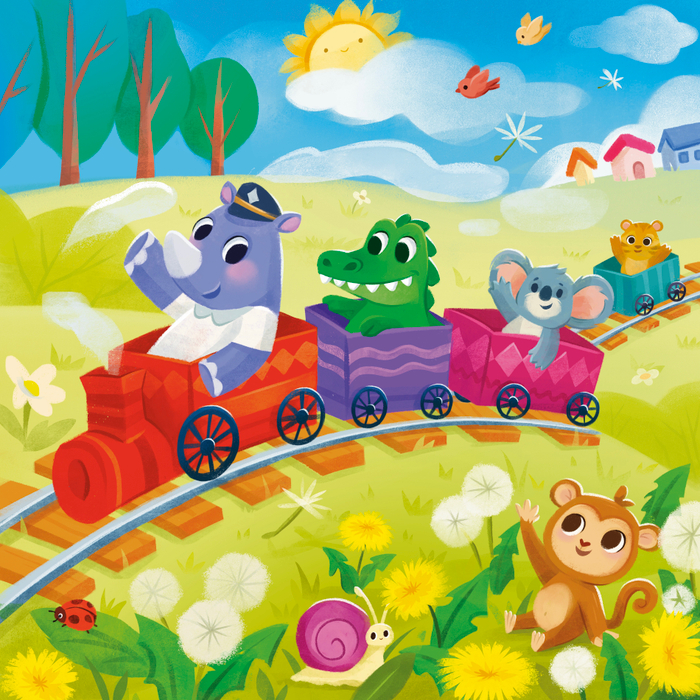 Лесной поезд 