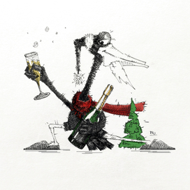 Новогодняя открытка