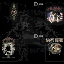 Принт Пит Бул