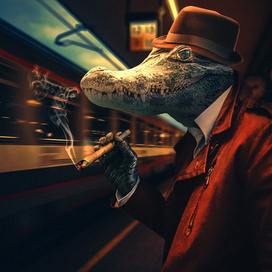 Крокодил Гена в реальной жизни