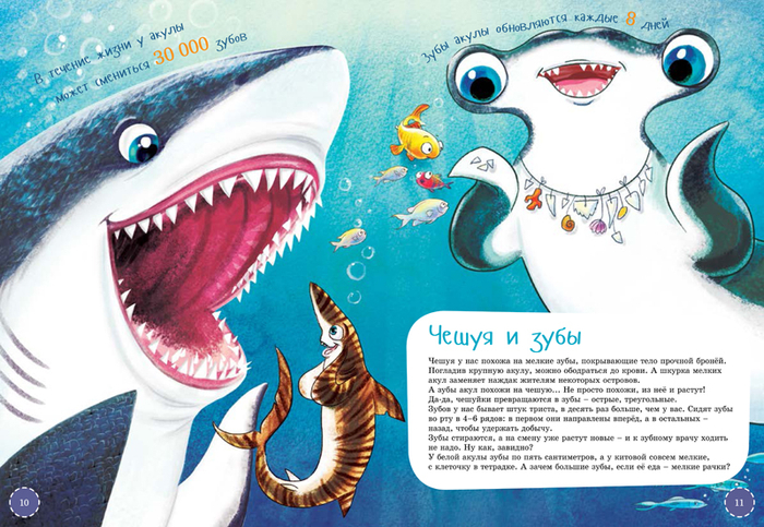 Чешуя и зубы