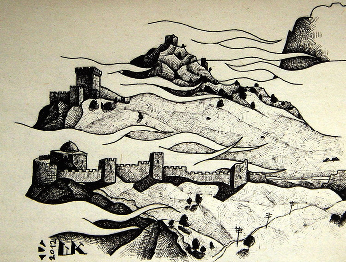 Генуэзская крепость в Судаке.