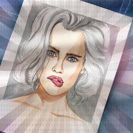 портрет девушки