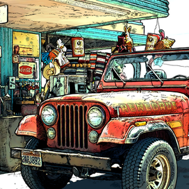 Авто из фильма Терминатор