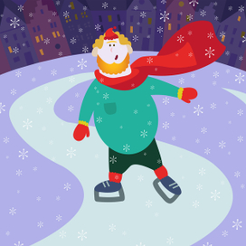 ирландец на коньках