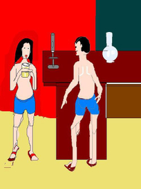 Карик и Валя. В кабинете профессора