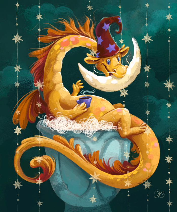 Дракон для folkteleeek