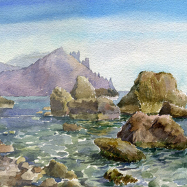 Камни и море