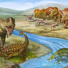 История динозавров