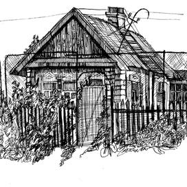 Деревенский мотив.