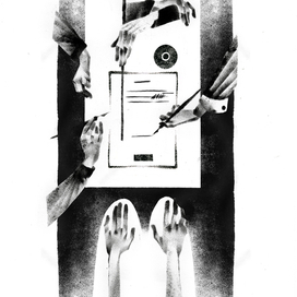 Иллюстрация к Н. Эрдман "Самоубийца"