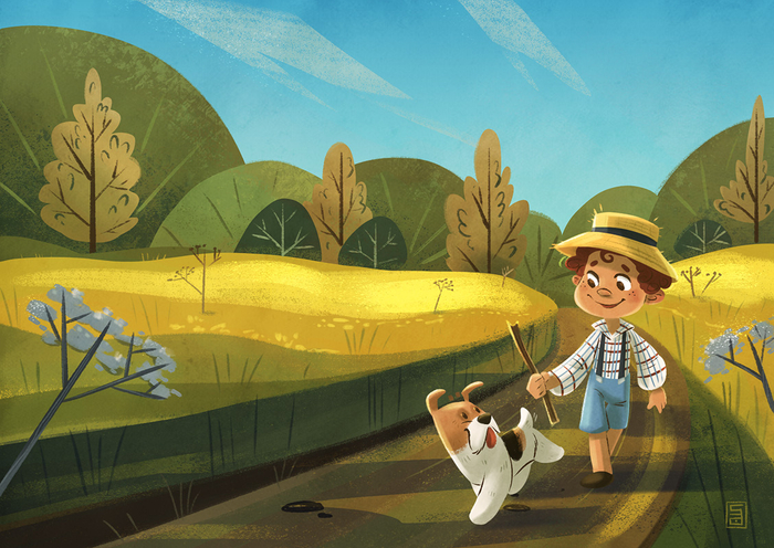 Летняя прогулка