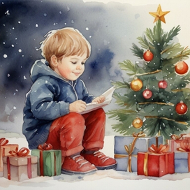 Новогодняя открытка