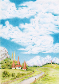 Плывут по небу облака