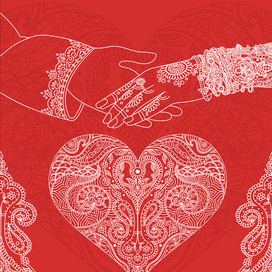 Индийская свадьба постер 