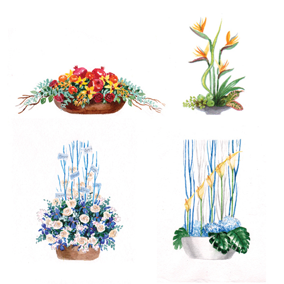 Эскизы композиций 2