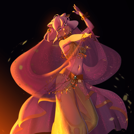 Иллюстрация персонажа к комиксу