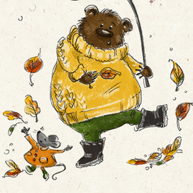 Мишка и мышка 