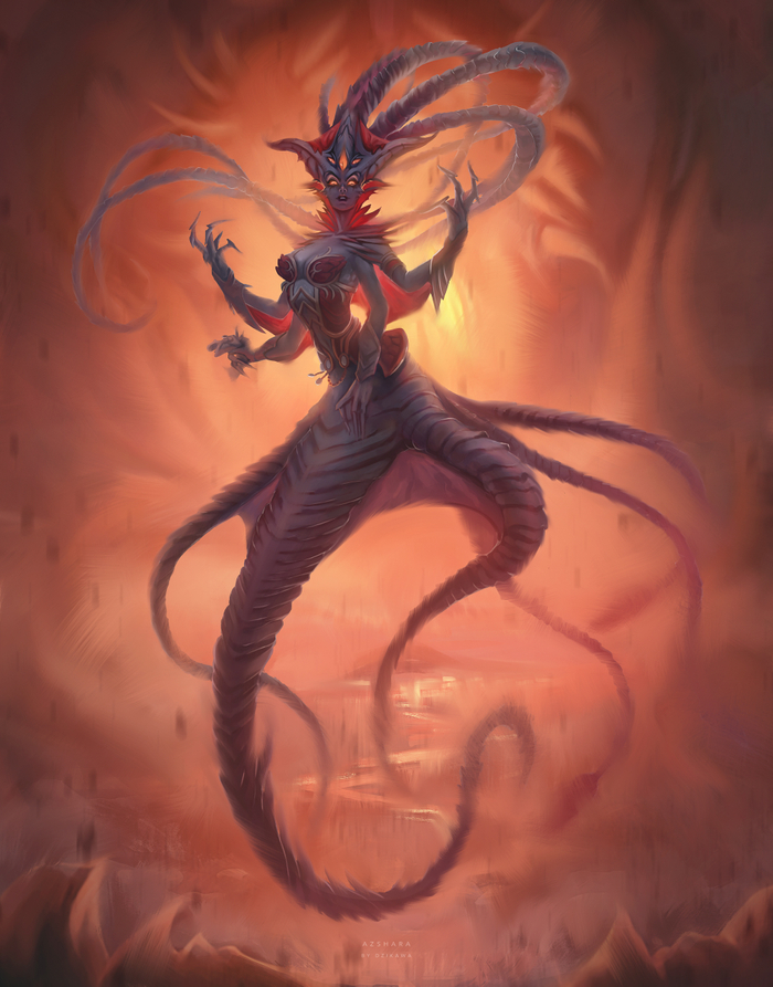 Королева Азшара из World of Warcraft