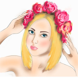 венок из роз