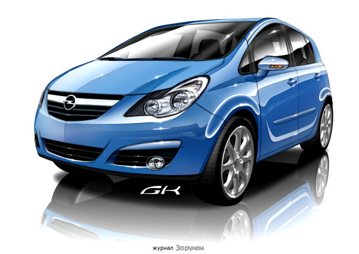 рисунок автомобиля