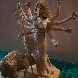 Indian goddess Durga