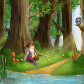 таинственный лес