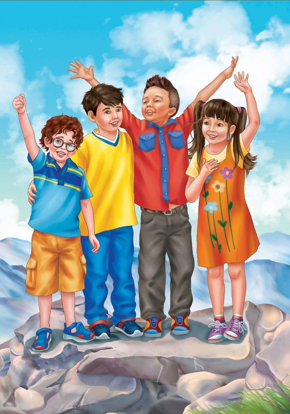 Друзья..завершающая илл