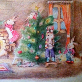 Новогодняя суета.