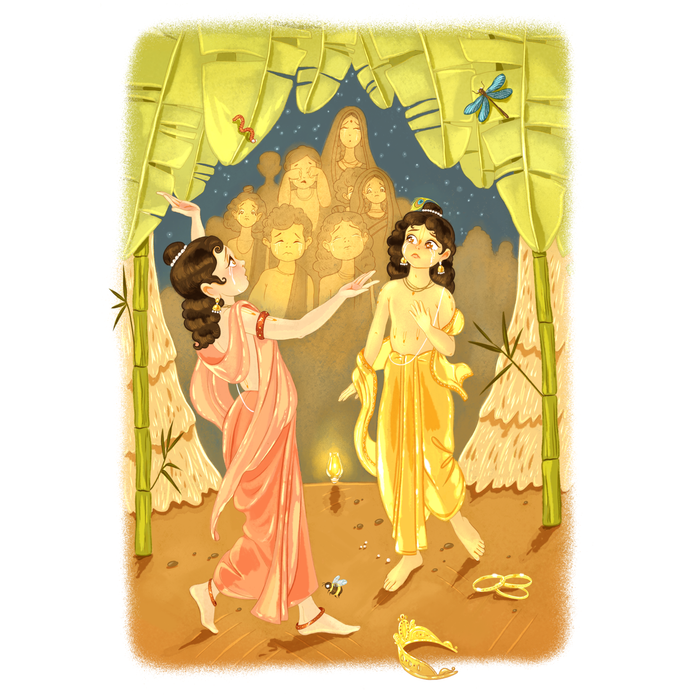  Книжная иллюстрация "Театр"