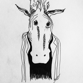 Лошади любят цветы