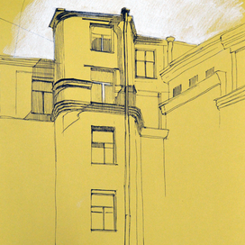 вид на двор