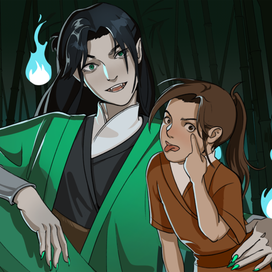 фанарт по "благословению небожителей"